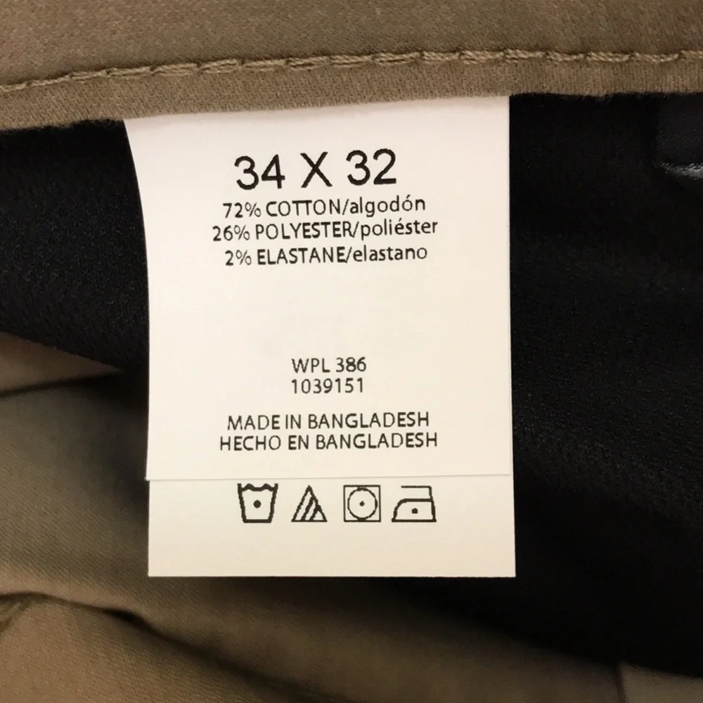 NWT Haggar Active Series Broken Twill Pants